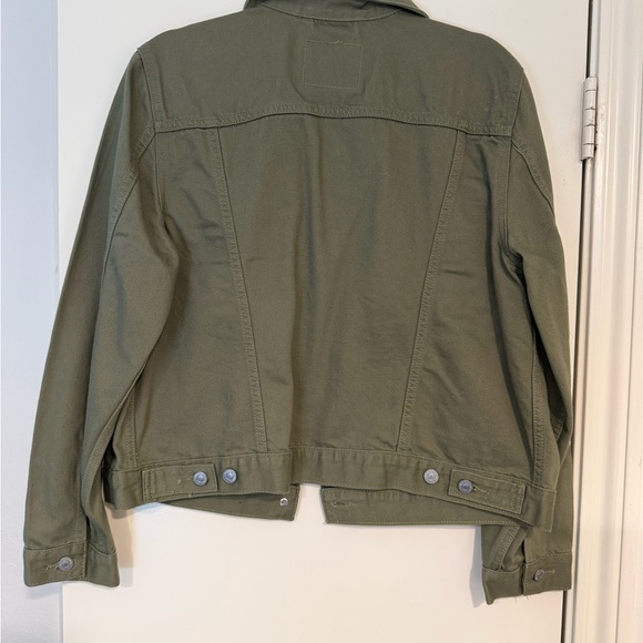 Levi's women's Khaki Green Jacket - Picture 3 of 3